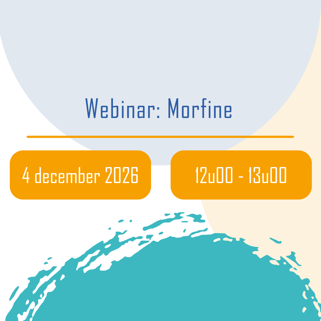 4 december 2026 - Webinar - Morfine
